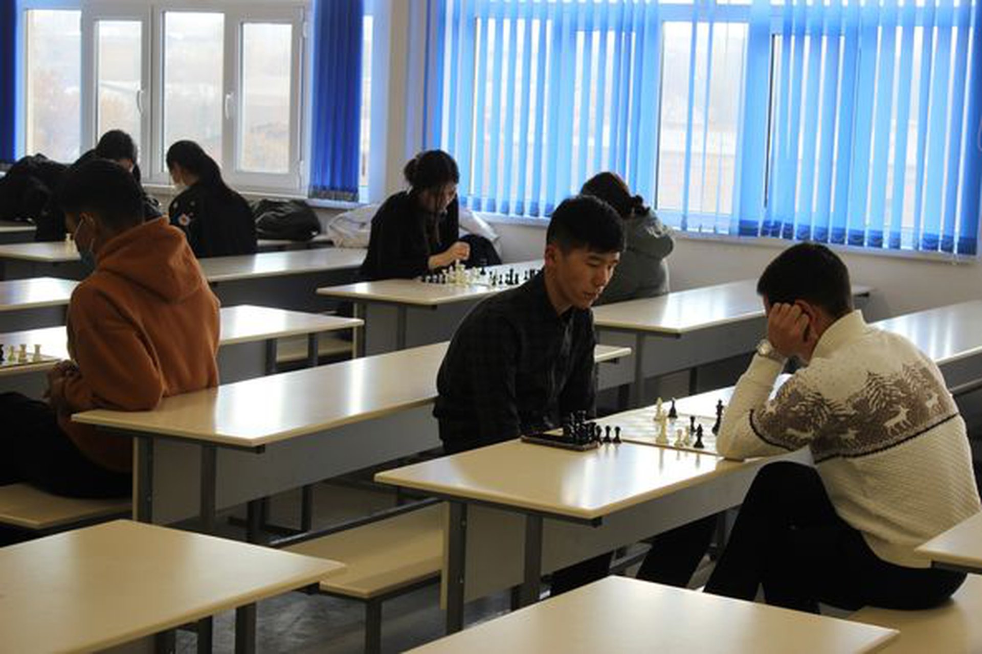 В университете "Адам" состоялся шахматный турнир