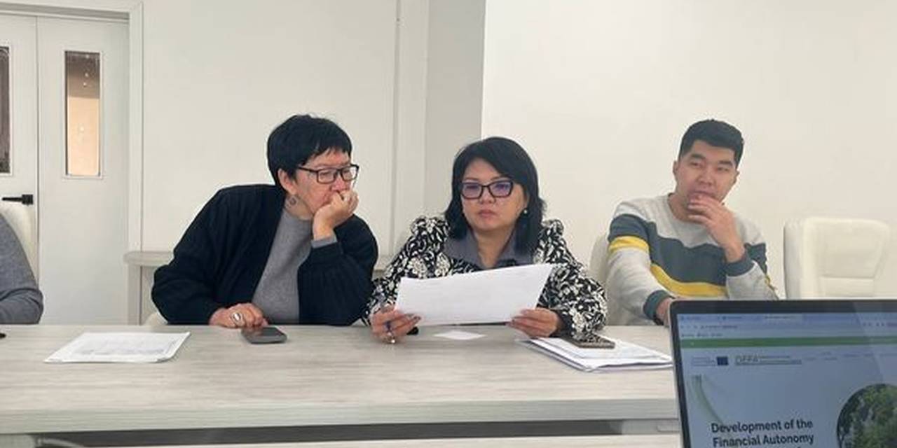 Сегодня, 15 марта в Университете Адам прошла встреча членов рабочей группы в рамках проекта «Развитие финансовой автономии университетов Кыргызстана» DEFA project