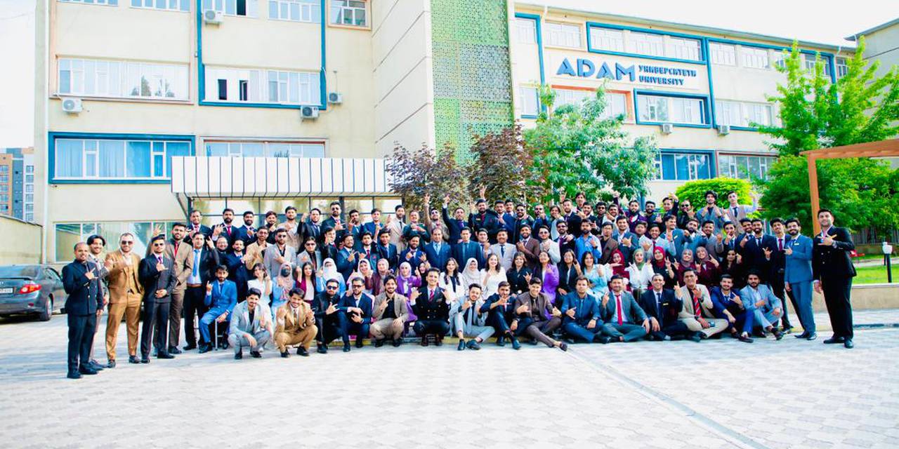 Adam University held a graduation ceremony for medical students, which was a highlight in the lives of the university and its graduates