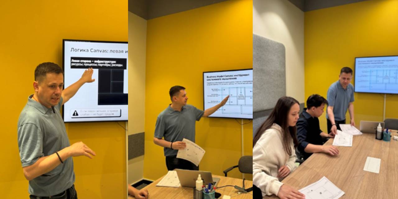 2026-жылдын 4-апрелинде «Lalafo» компаниясынын офисинде (Технопарк) «Бизнести башкаруу» жана «Менеджмент» багыттарынын 2-курсунун студенттери үчүн ачык сабак өттү